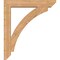 Ekena Millwork Thorton Slat Smooth Bracket w/ Offset Brace, Western Red Cedar, 7 1/2"W x 42"D x 48"H BKT0806X42X48THR06SWR - alternate 3